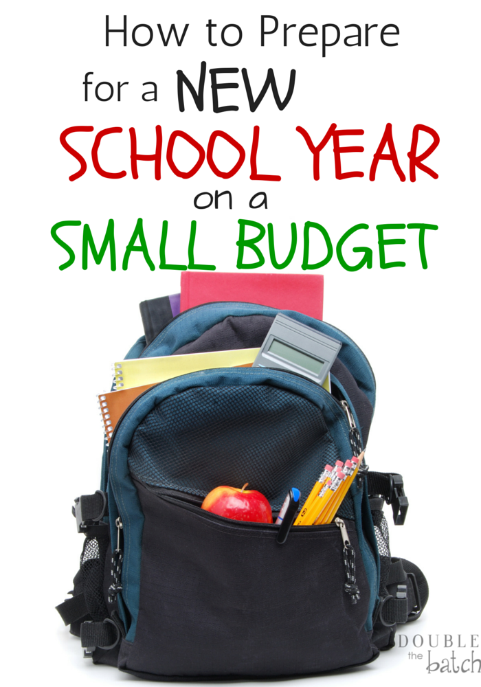 Love these tips! Preparing for a new school year can be hard on a small budget!