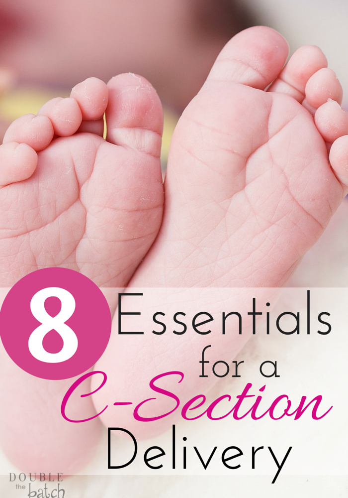 8 essentials for a c-section delivery