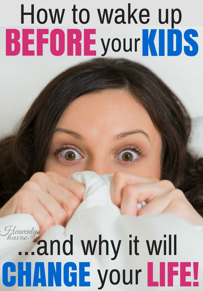 If I could just wake up BEFORE my kids.....will life really get better? A GREAT read for moms who struggle to find time for what THEY want to do!#DoubletheBatch