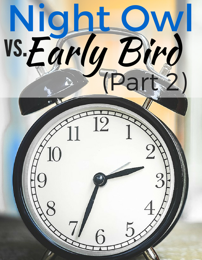 Do early birds really have a bigger edge on life than night owls? Follow my night owl vs. early bird journey to see!!