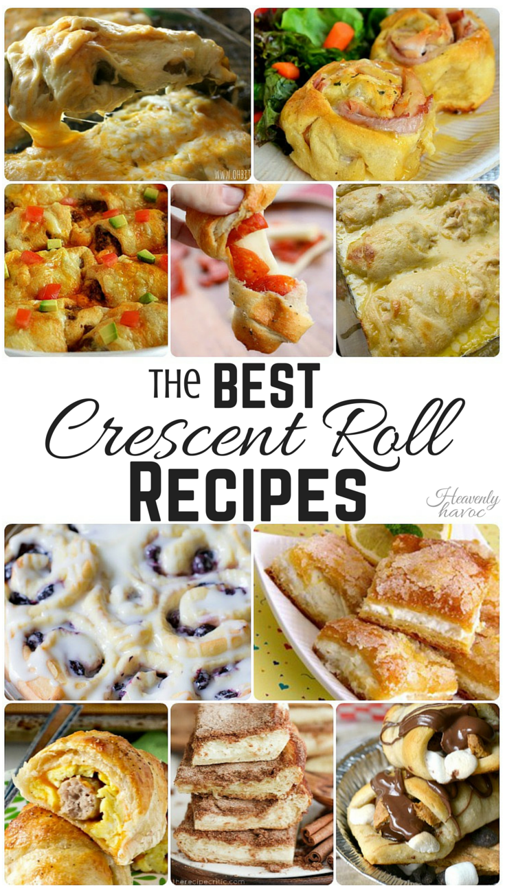 Breakfast, Lunch, Dinner, or Dessert! There's a Crescent Roll Recipe for that!