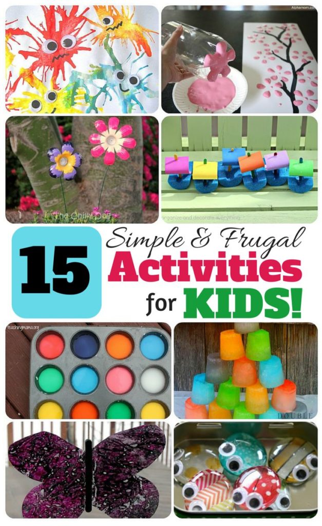 Frugal activities for kids