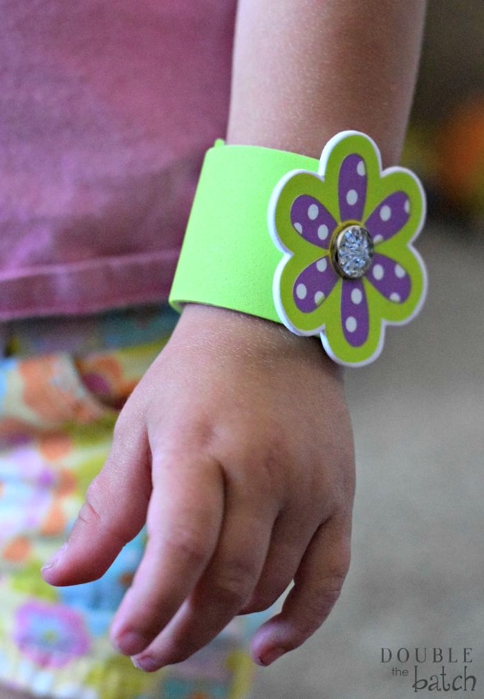 how to make Foam Bracelets for kids