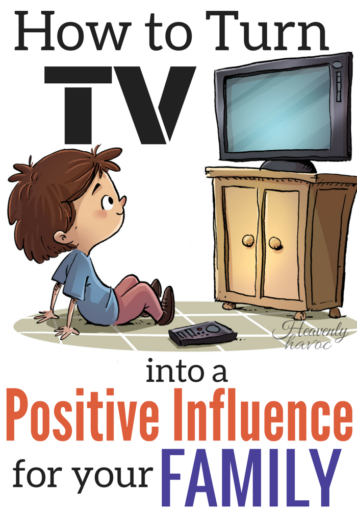 I was just about to throw our TV in the garbage because I was so fed up with the excess viewing and the damaging effect it was having on my kids. Instead, we decided to turn TV into a positive influence on our family!