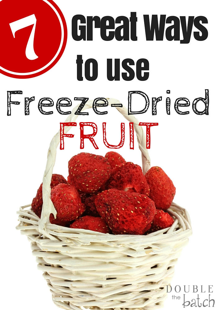 Great ways to incorporate freeze dried fruit into your everyday meals!