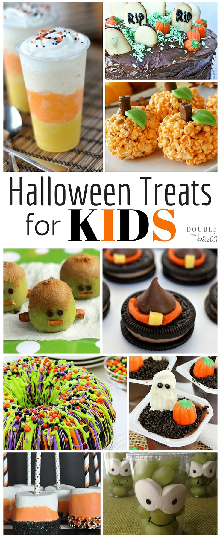 These Halloween Treats for Kids look like SOO much fun! Who says I have to wait till Halloween?