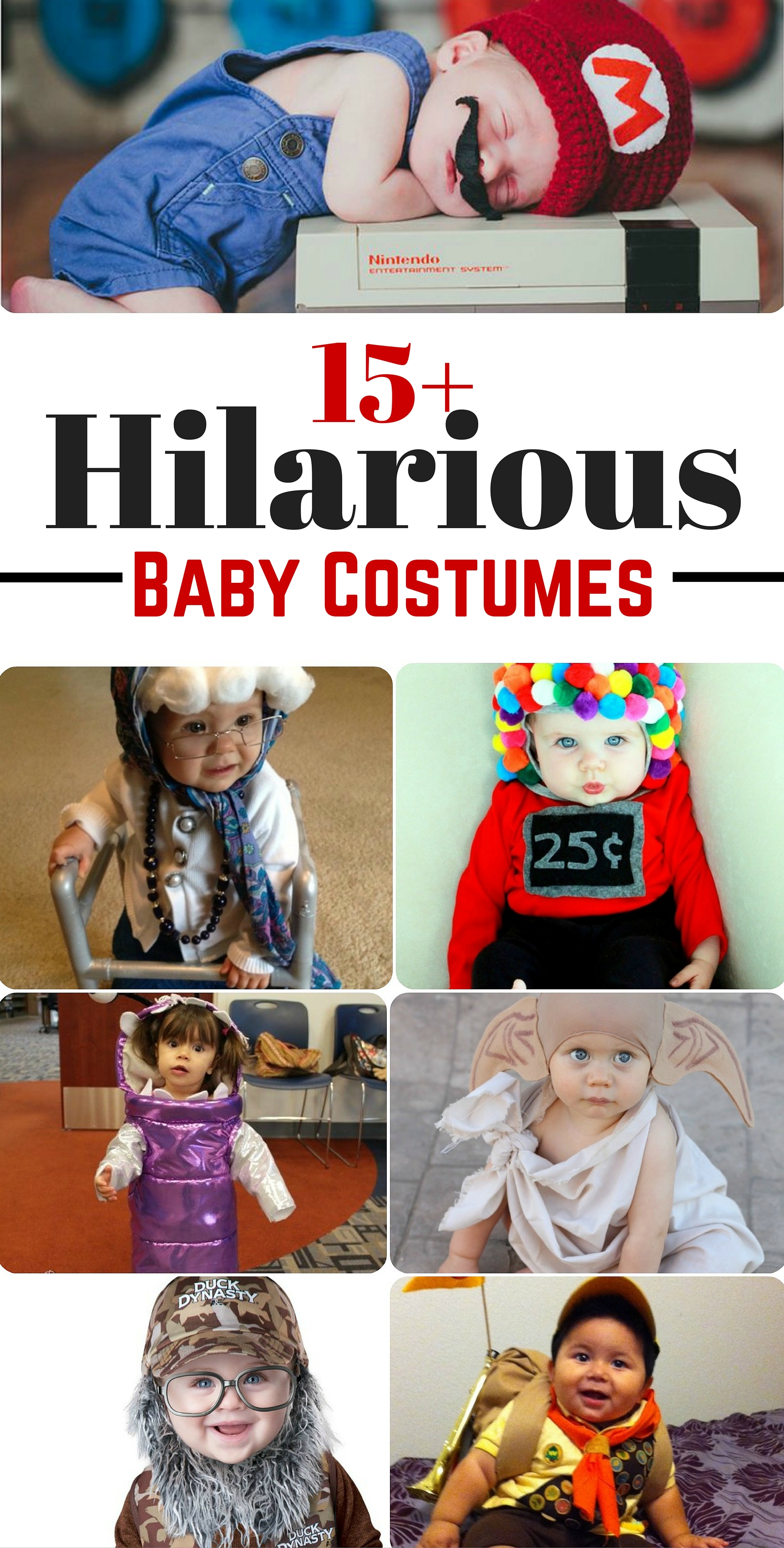 I have to dress my baby up as one of these hilarious baby costumes this year!! Too good! That granny!