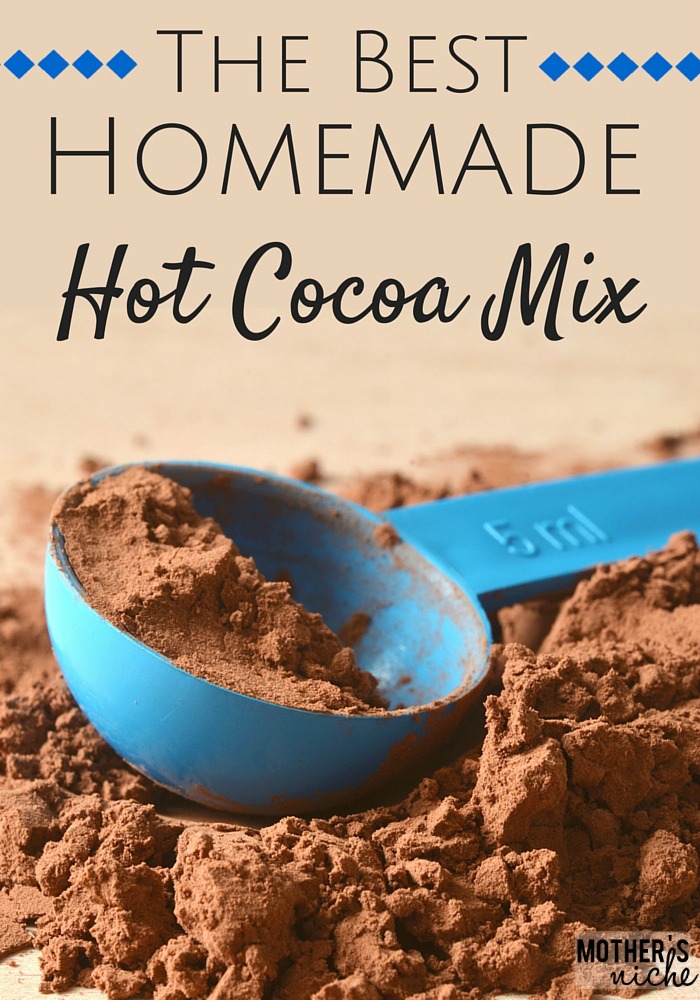 THE BEST Homemade hot Cocoa mix + Other Flavors