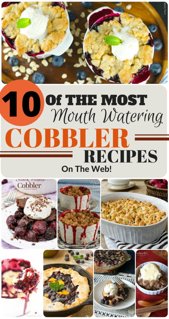 These cobbler recipes look amazing!! I specifically can't wait to try the black forest one. 