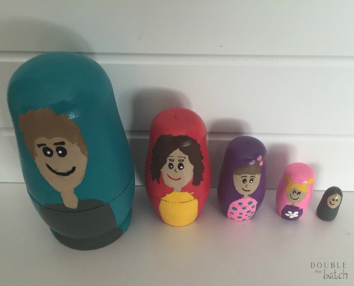 DIY Family Nesting Dolls