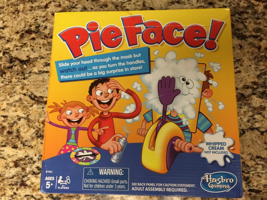 Ready to get your #PieFace on? My family had such a blast with this game! #IC #ad