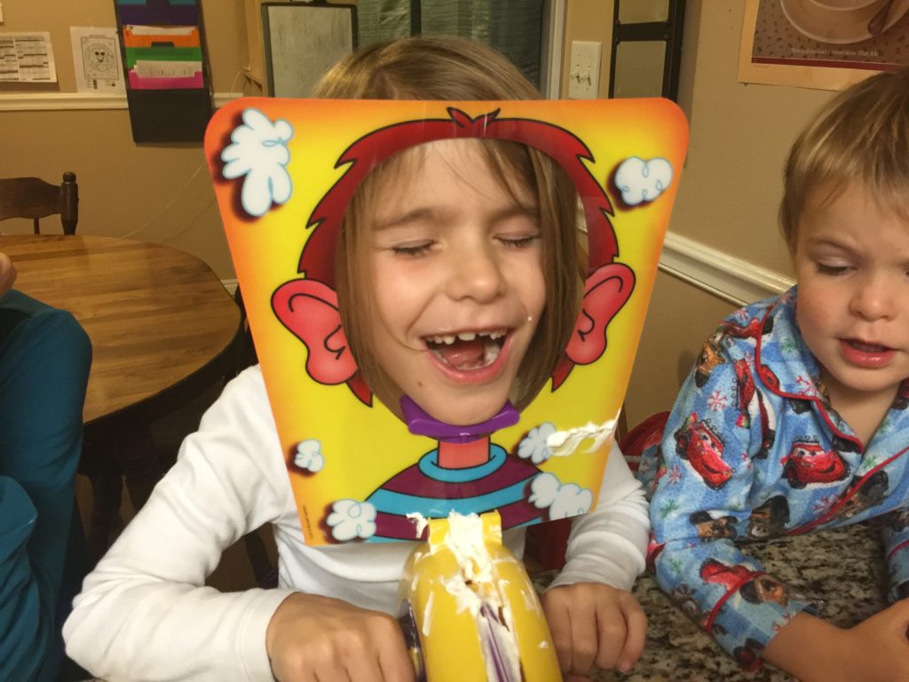 Ready to get your #PieFace on? My family had such a BLAST with this new game from Hasbro! #IC #ad