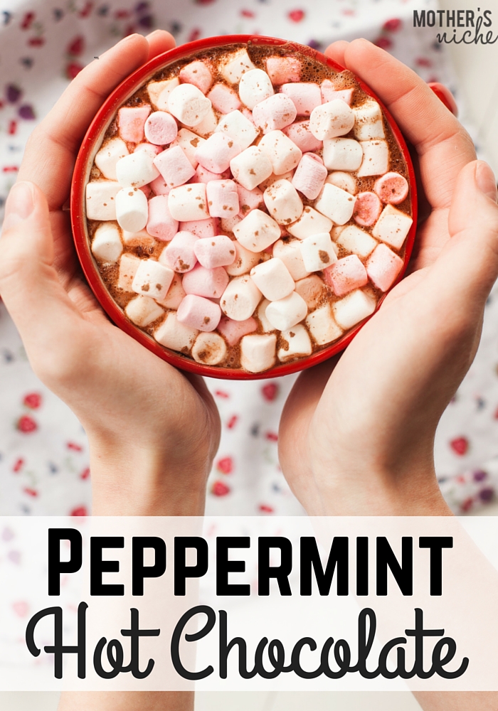 Peppermint hot chocolate recipe