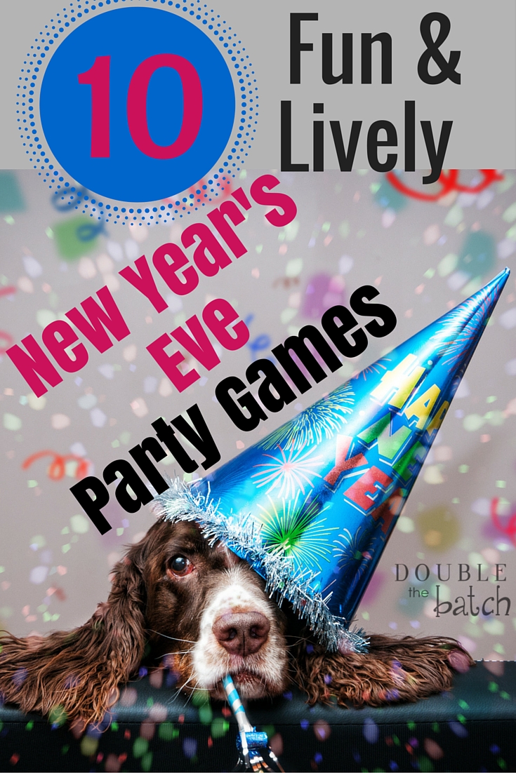 10 New Year's Eve party games to keep everyone awake until it is time to ring in the New Year.