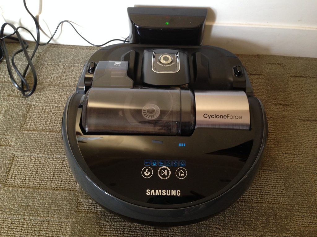 This vacuum is so cool! It takes care of the vacuuming for me so I can tend to more important things. Love it!