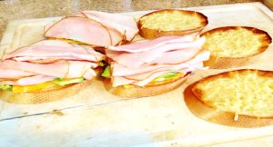 A new twist on the classic turkey sanwich.