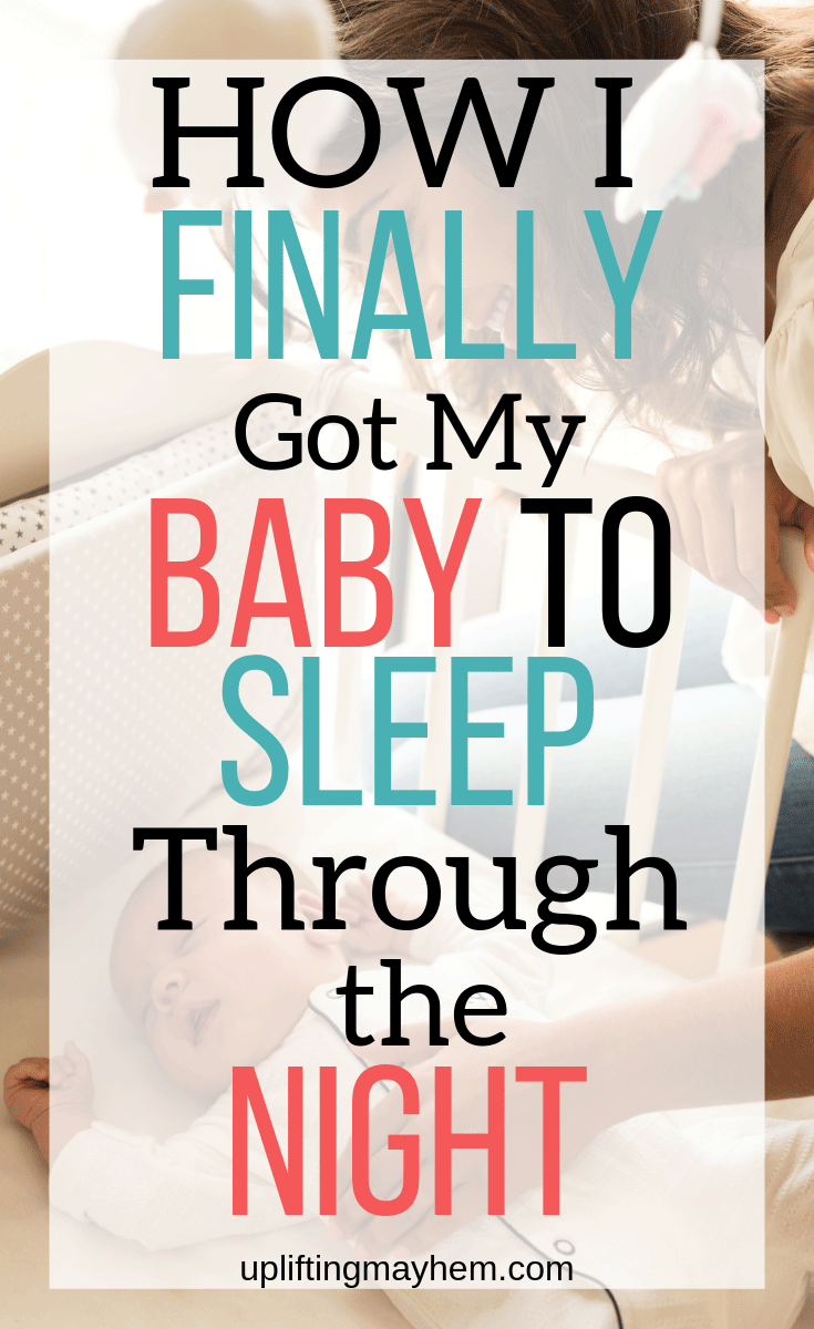 How I finally got my baby of 15 months to sleep through the night! I was beyond exhausted and I didn't know that some of the things I was doing was actually making it worse!! 