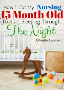How I got my baby to start sleeping through the night