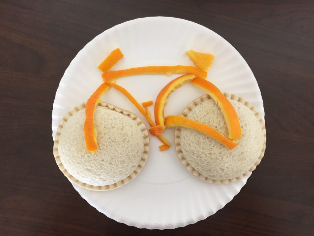 Bike themed snacks and activities