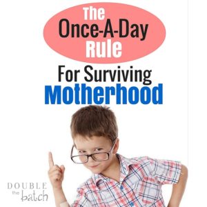 Doing this one little things changes everything. Motherhood was not meant to be a never-ending whirlwind.