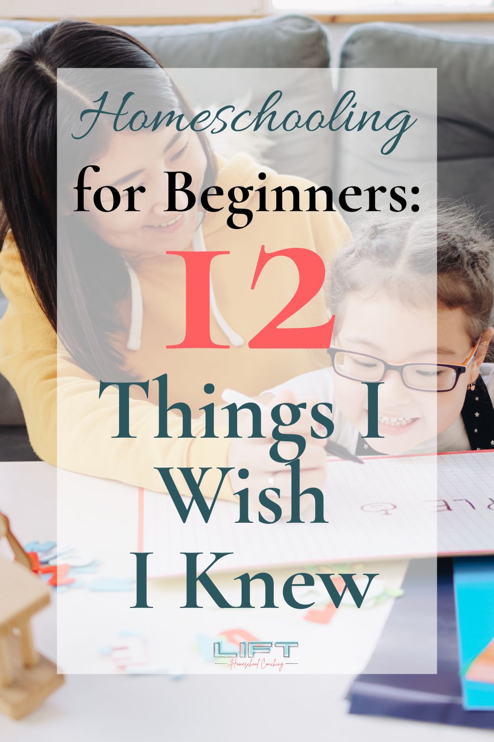 Homeschool Mom Teaching Kids at Home: 12 Things I Wish I Knew 