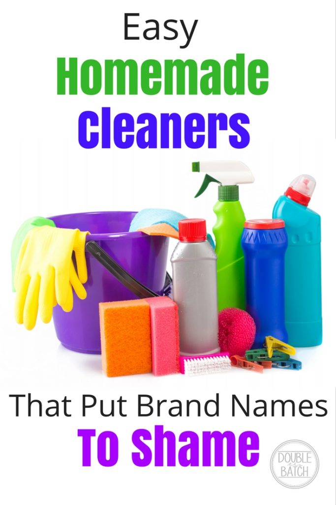 It's all there in your cupboard. Easy Homemade Cleaners