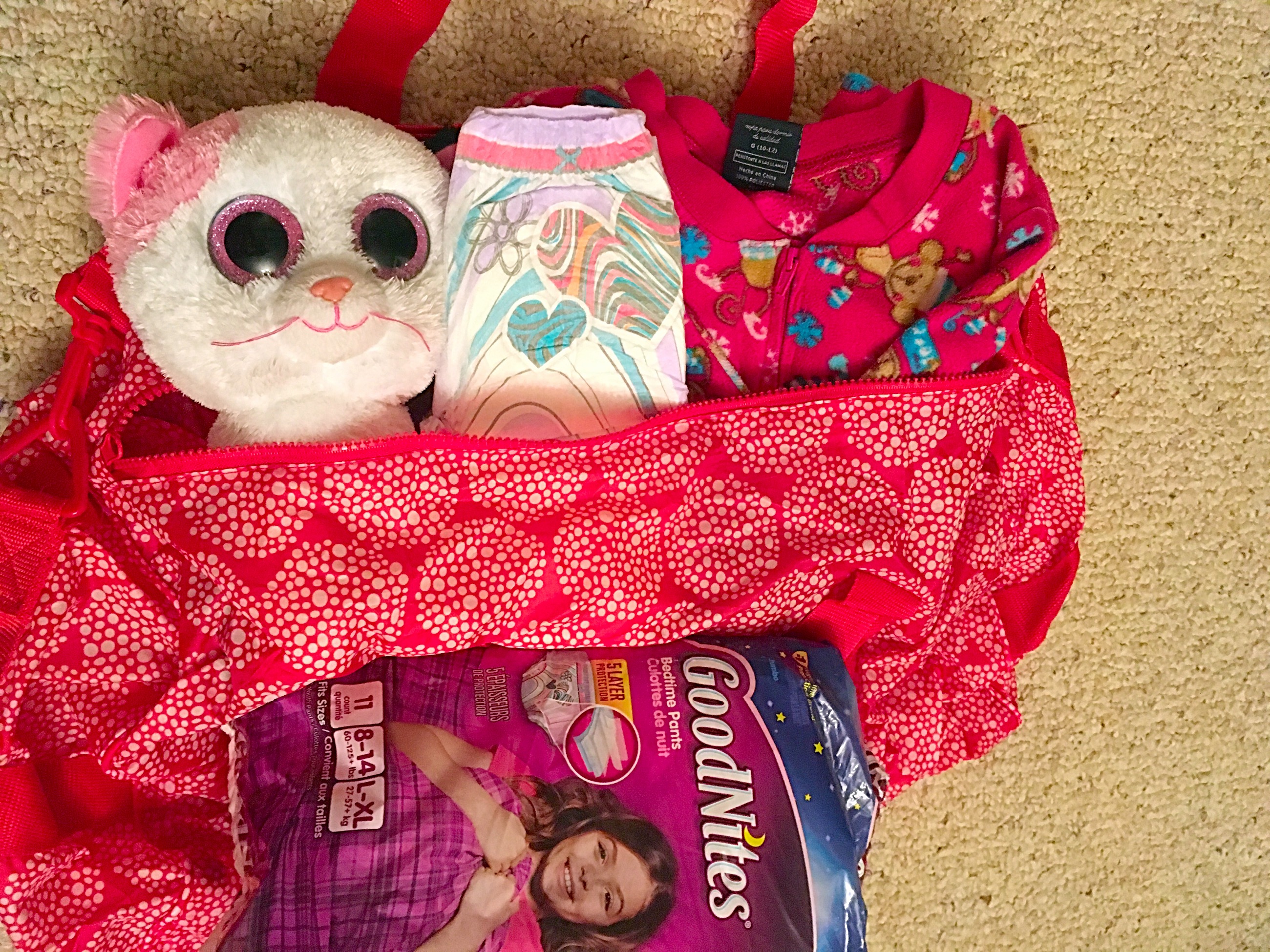 Great tips for sleepovers and traveling when you have a bedwetter. #RestEasyTonight @GoodNites