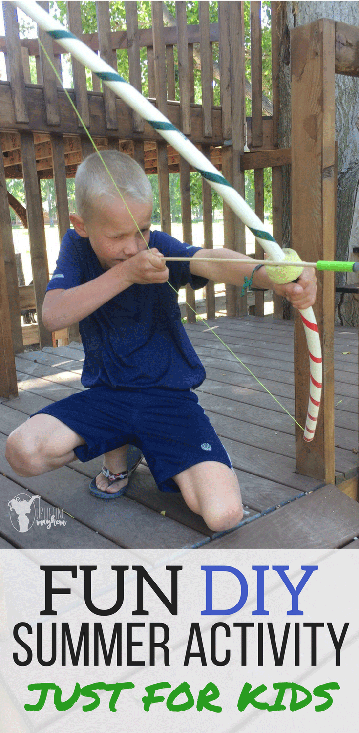 Fun outdoor summer activity. Easy summer activity for boys and girls!