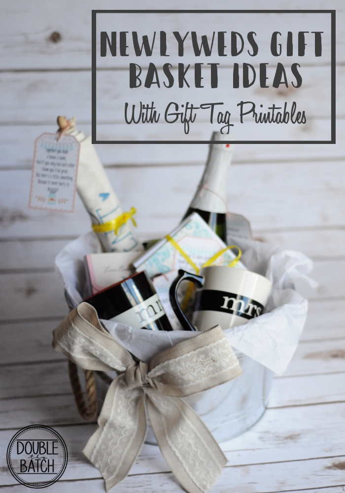 Newlywed Christmas Gift Basket Idea - Printable Crush