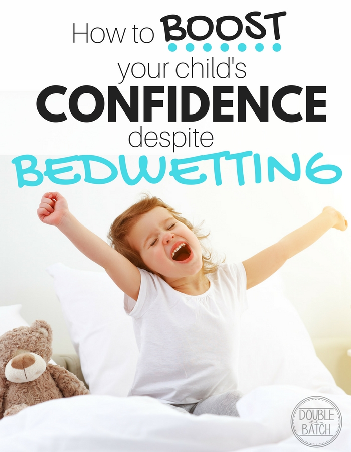 Don't let bedwetting lower your child's confidence! With 3 bedwetters in our home, this is how we boosted their confidence. #RestEasyTonight @GoodNites