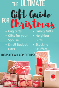 The ultimate gift guide for christmas - Ideas for all ages!