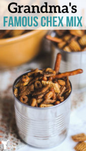Check out this chex mix with just the right amount of flavor that will leave you wanting more!