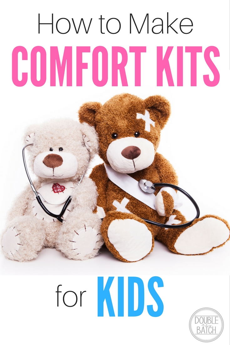 #LIGHTtheWORLD! These comfort kits are great for natural disasters, emergencies or for when your kid is just going through a rough patch! Also a great idea for families to make for neighbor gifts! #LIGHTtheWorld