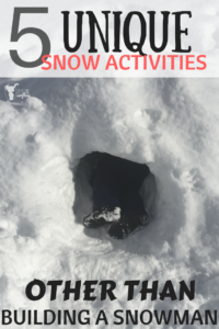 5 UNIQUE SNOW ACTIVITES