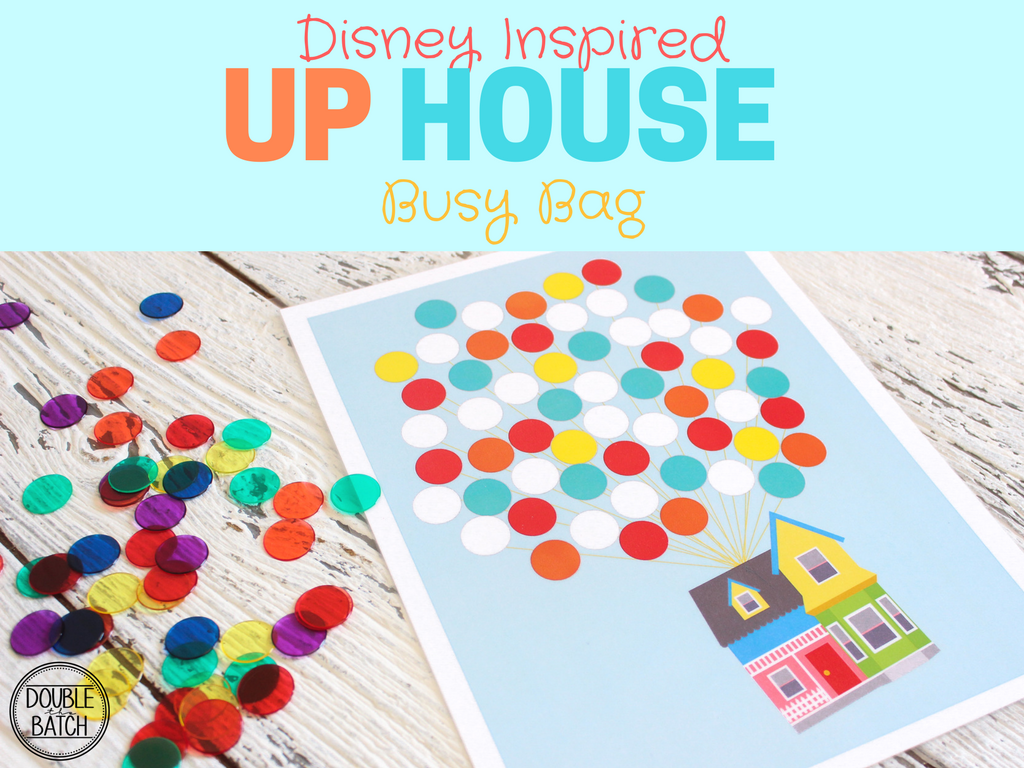 Disney Inspired UP HOUSE Busy Bag