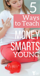 Teach your child how to manage money young! Help your child understand how to earn, save and spend money! 