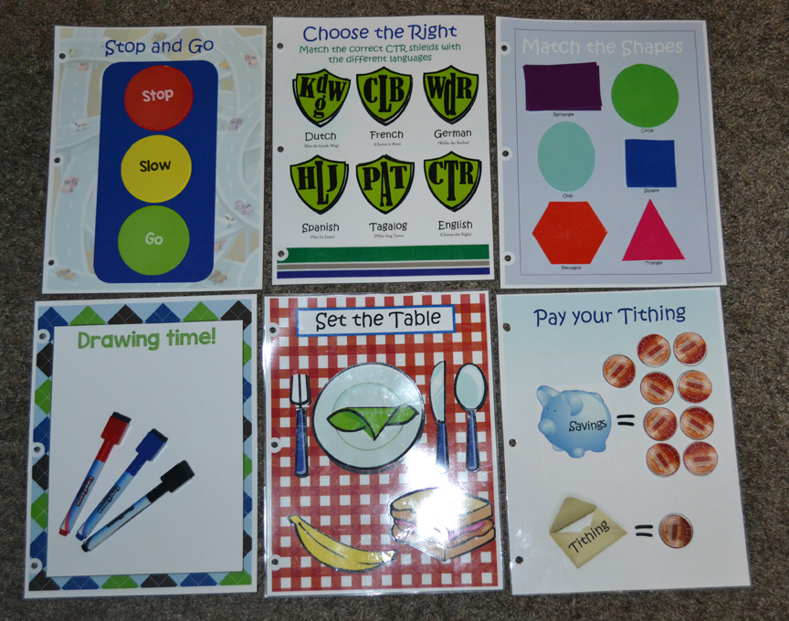 DIY (no sew, easy) Quiet Book FREE PRINTABLE