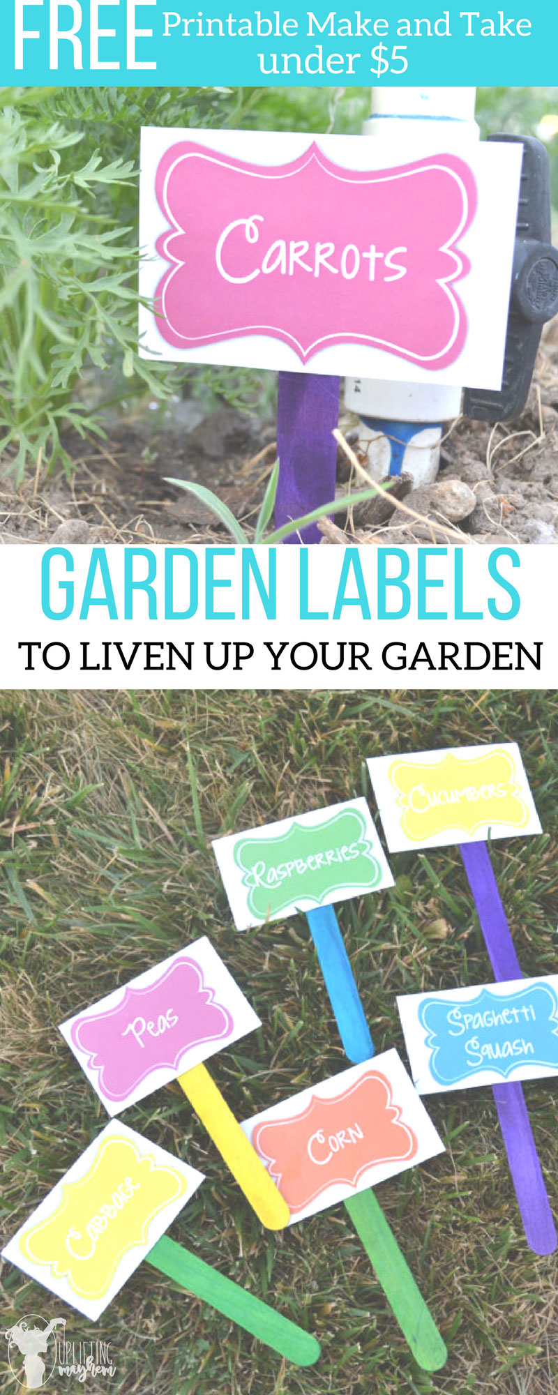 DIY Garden Labels