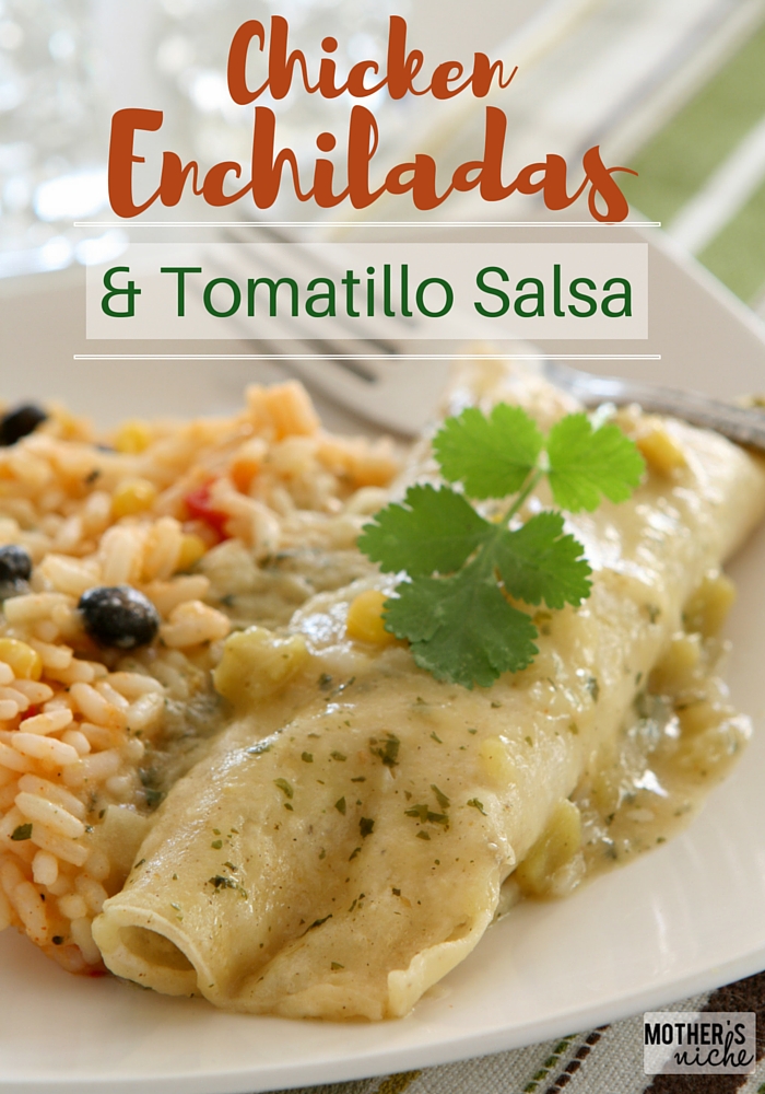 Chicken Enchiladas + Other easy recipes you can make with rotissoire chicken