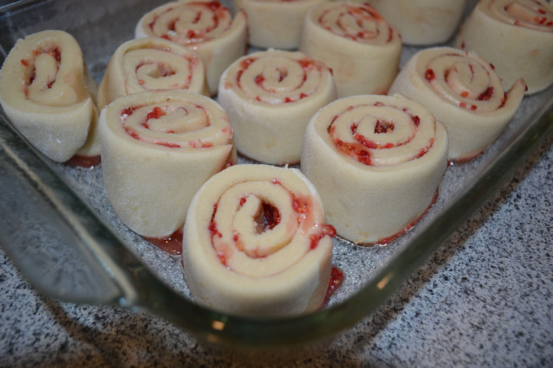 Raspberry Sweet Rolls