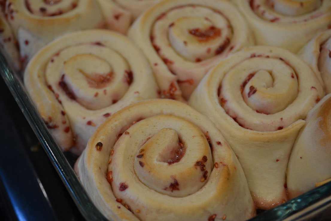 Raspberry Sweet Rolls