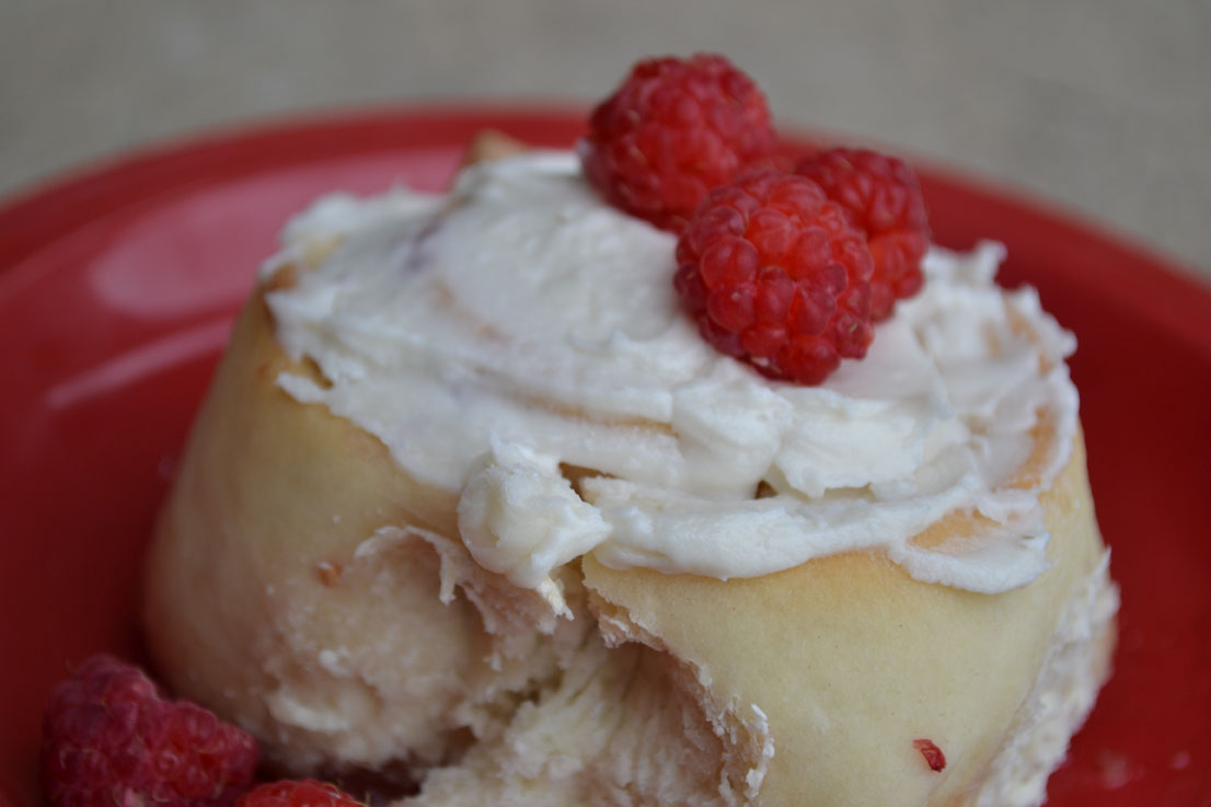 Raspberry Sweet Rolls