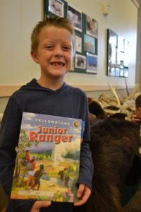 Yellowstone, junior ranger, workbook