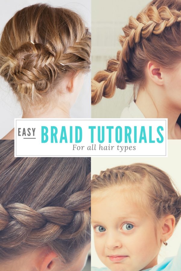 Easy Braid Tutorials for ALL HAIR TYPES - Uplifting Mayhem