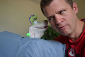 dragon, sock puppet, secret