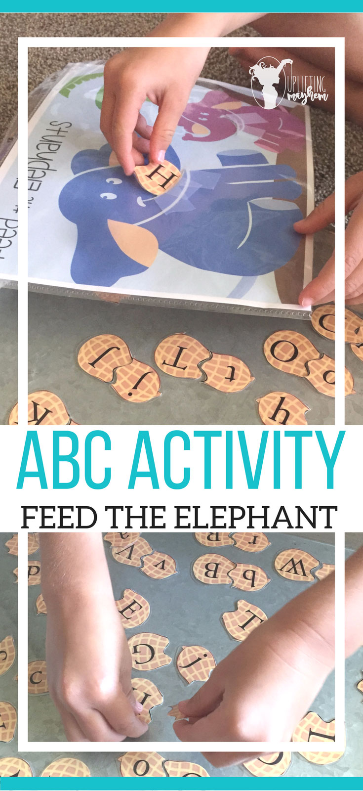 ABC Activity, Feed the Elephant
