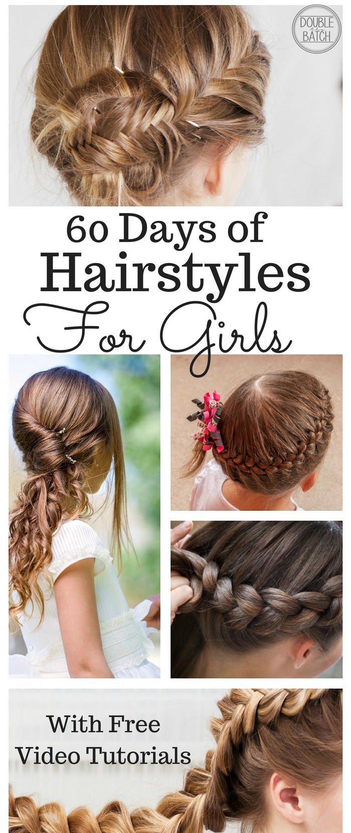 60 Day of Hairstyles for Little Girls