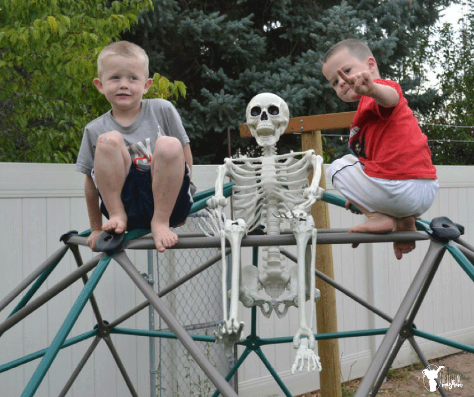 "Elf on the Shelf" Skeleton 