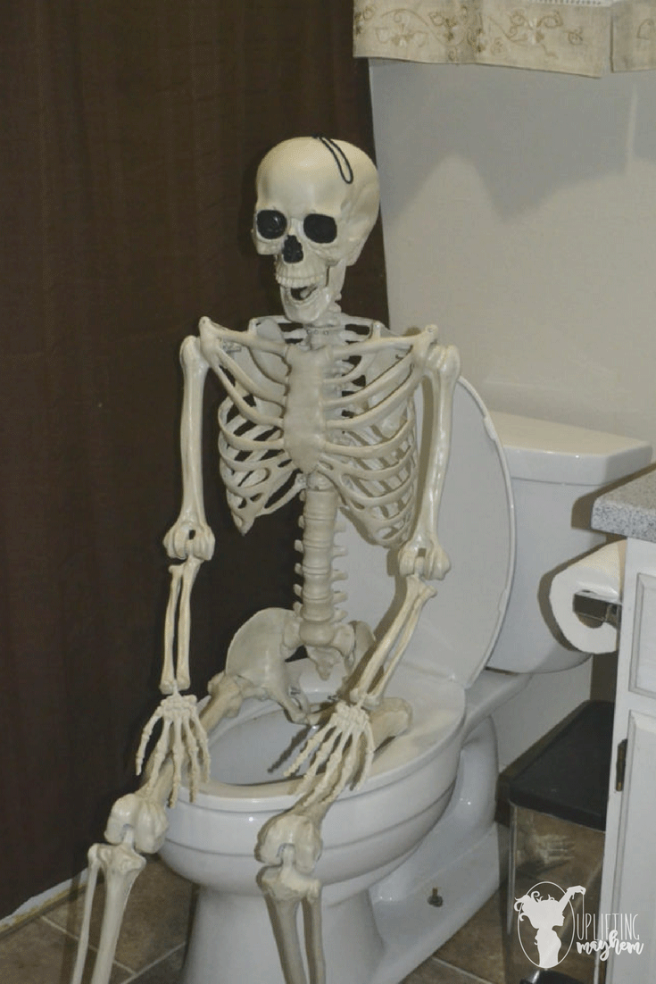 "Elf on the Shelf" Skeleton 