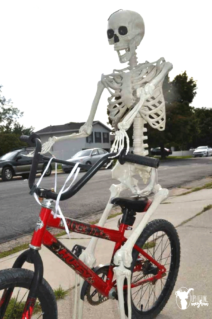 "Elf on the Shelf" Skeleton 